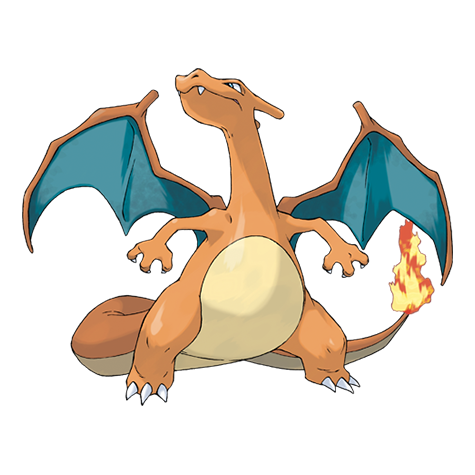 Official Charizard artwork