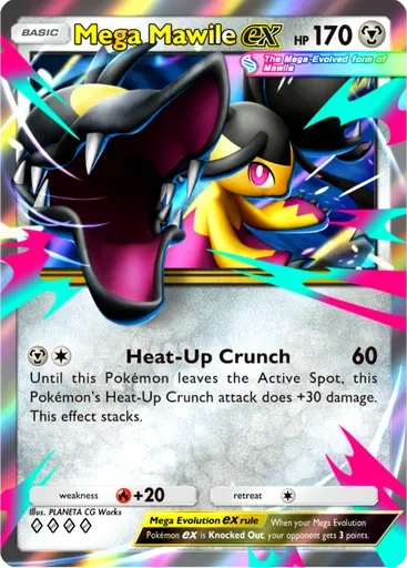 Mega Mawile ex card from Pokémon TCG Pocket Fantastical Parade