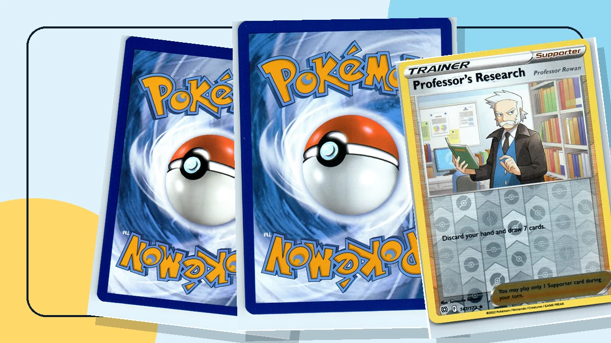 Pokémon cards selected for grading review